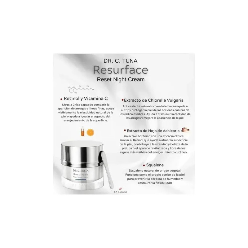 Crema De Noche Resurface Dr. C. Tuna