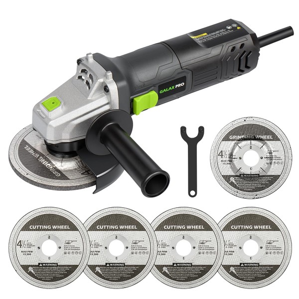GALAX PRO Electric Angle Grinder,Equipped with 4.0 Amps Motor with