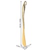 Shoe Horn Aluminum Alloy Long Durable Wavy Handle Shoes Convenient