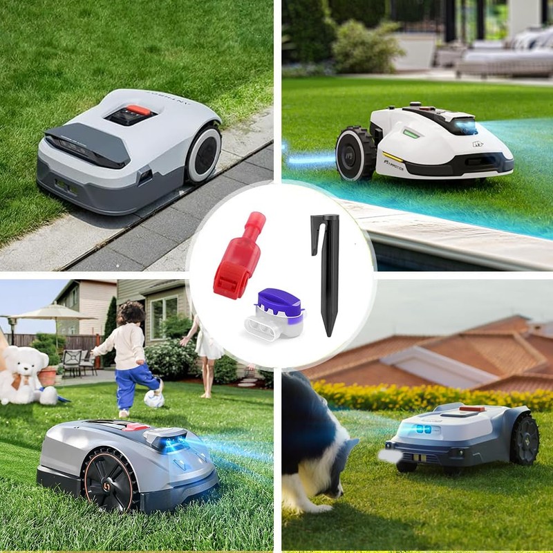 Robotic Lawnmower Accessories, Pegs Robotic Lawnmower, Cable Connector, Robotic Lawnmower,