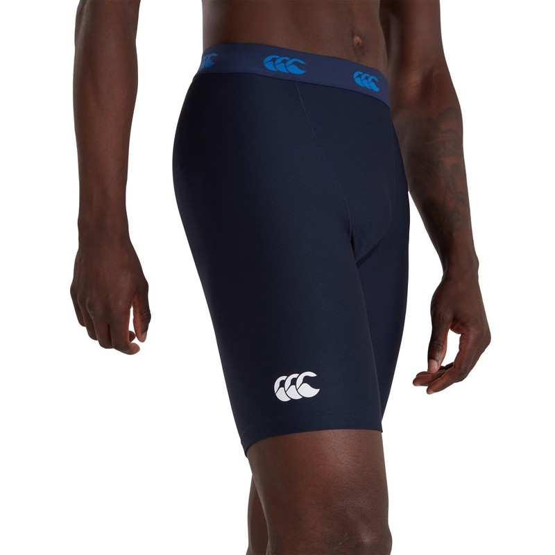 Canterbury Men's Thermoreg Base Layer Shorts, Navy, 3X-Large