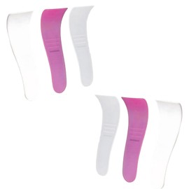 6PCS Reusable Scraper for Hair Removal, Non-Stick Hair Wax Applicator Spatulas, Hard Wax Sticks with Random Color (Multicolor)