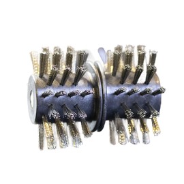 BetterDay 2 Replaceable Stainless Steel Brush Heads for Betterday Electric Grill Brush(Silver-Brush Head)