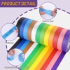 Oleitodh 12 Rolls Colored Masking Tape-1 inch x 660 Yards