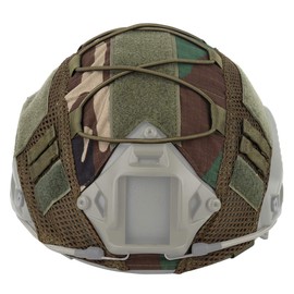 Huenco Copertura per casco tattico a rete per casco Ops-Core Fast PJ (casco non incluso)