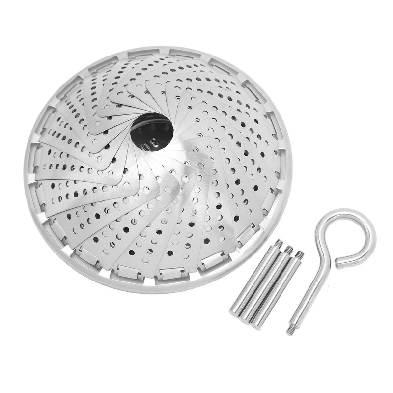 Foldable Vegetable Steam Basket No Warping 304 Stainless Steel Folding