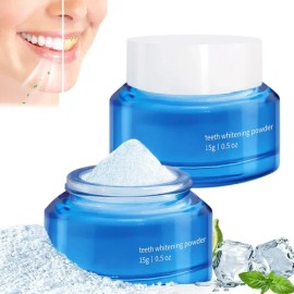 Polvo Blanqueador De Dientes Con Probióticos Aliento Fresco