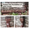 7ft Long Gutter Downspout Extensions, Outer diameter 3" Gutter Extensions