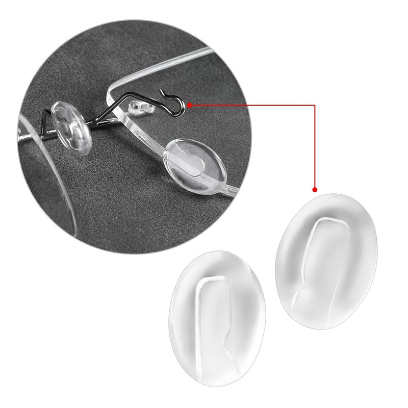 HiCycle2 Nose Pads Replacement for Silhouette Eyeglasses Eyewear Nose Pieces