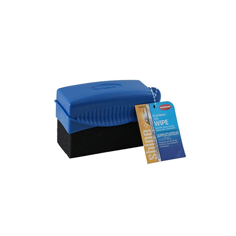 Carrand 92043 Contour Tire Wipe , Blue, 1 Count (Pack