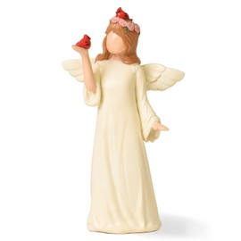 NANAOUS Guardian Angel Statue, Angel Figurines for Women, Resin Angel Statues, Sympathy, Memorial Commemoration, Heaven, Christmas, Thanksgiving, Gifts