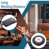 YYCALLING Pager System,Restaurant Buzzers Long Range,Set Vibration,10 Coaster Pagers for