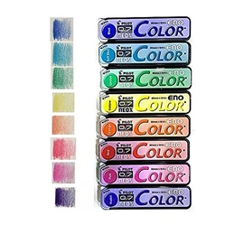 Pilot Color Eno Replacement Lead, 0.7mm, 8 Color Set HRF7C-20