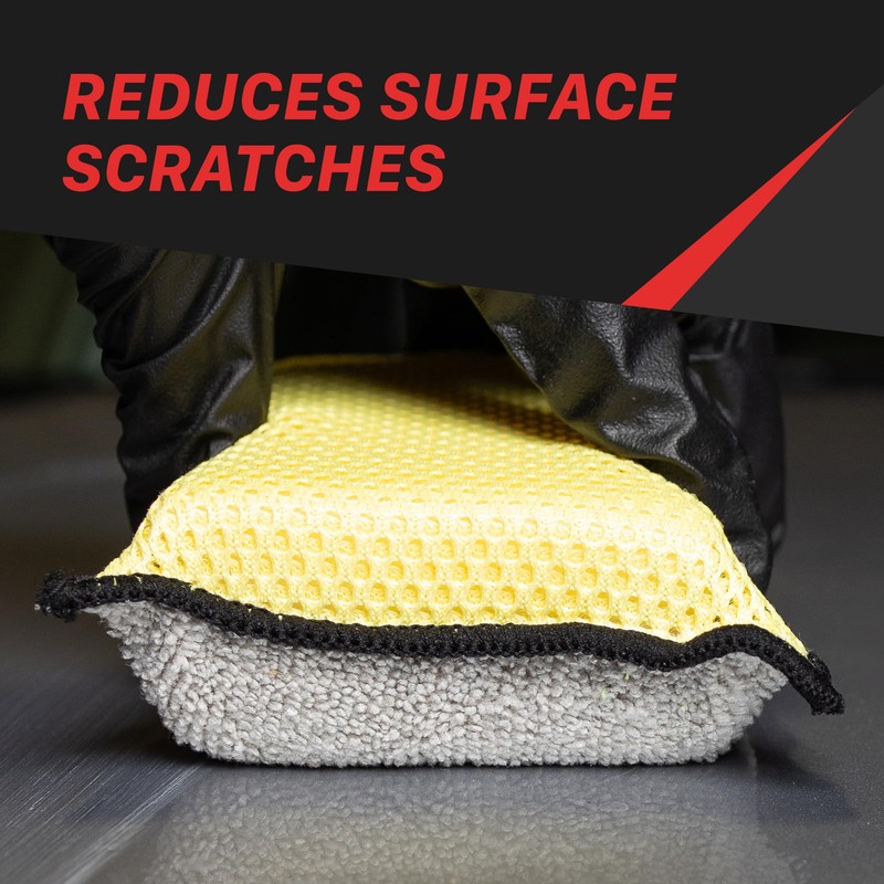 Maxshine Universal Multipurpose Microfiber Applicator – Ultra-Soft, Double-Sided Pad for