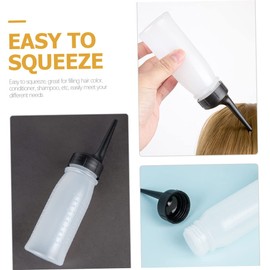 minkissy 3pcs Hair Squeeze Bottle Pp Bottle Hair Dye Applicator Bottle Hair Dye Bottle