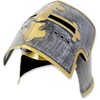 BestSaller 1426 Children's Knight Helmet Cymbal Hood with Folding Visor