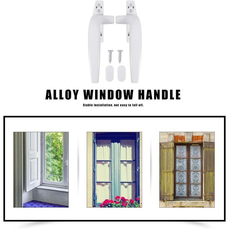Juego de 2 Tiradores de Ventana de Aleación de Aluminio