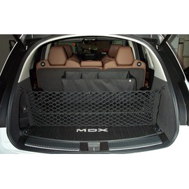 Rear Trunk Organizer Cargo Net for Acura MDX 2014–2020 – (2in1) Envelope/Floor Style Cargo Net for SUV–Premium Mesh Car Trunk Organizer Vehicle Carrier Storage–Compatible with MDX
