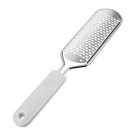 OHPHCALL 1Pc Foot grinder dead skin remover for feet foot files remover foot shaver Foot Skin File Scrubber Pedicure Foot File feet dead skin remover scraper Stainless steel white heel