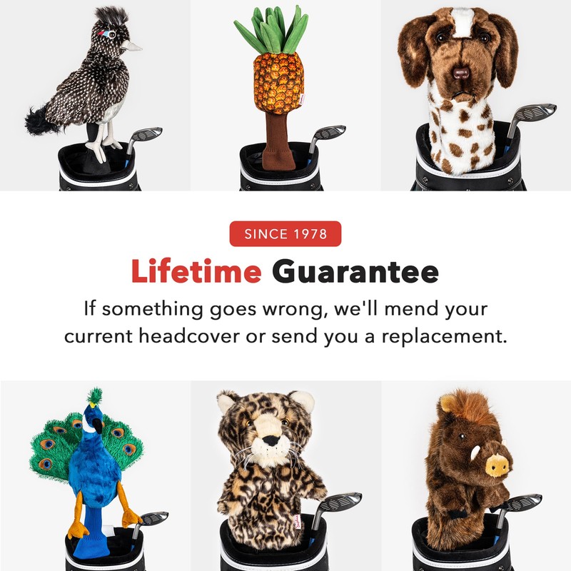 Daphne's Headcovers Leopard Driver Headcover | Premium Driver Headcovers |