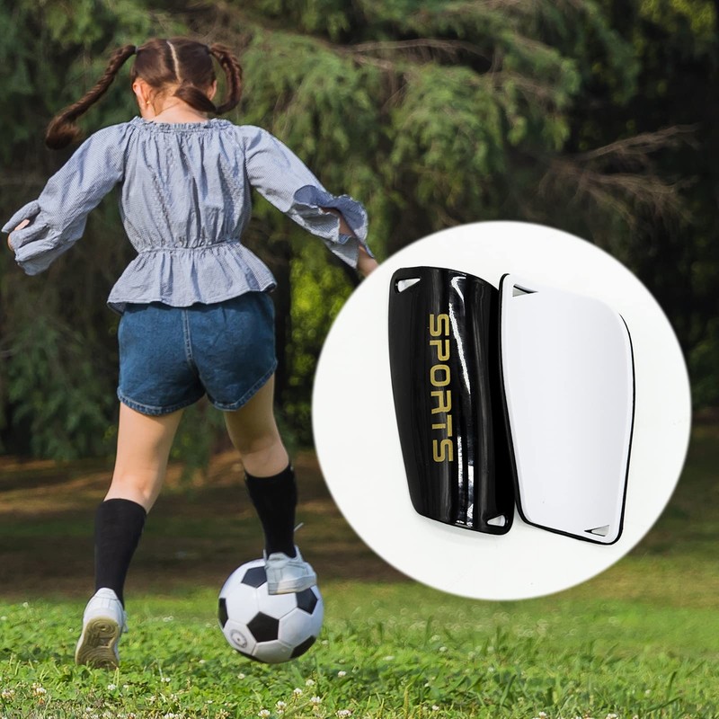 4 PCS,Shin Guards Pads + High Elastic Sleeves,Shin Pads,Kids Shin