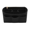 Felt Handbag Organizer,Insert purse organizer 8001 Black M