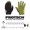 HATCH FMN501 Cut/Needle Puncture Resistant Glove with PROTECH Liner, Gray,