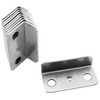 FMHXG 10pcs Angled Drawer Lock Strike Plate for Home Office