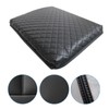 GXARTS Leather Center Console Armrest Cover Cushion Pad Black Compatible