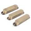 3Pcs Electric Guitar Single Coil Pickup Cover Copper Instrument Accessory