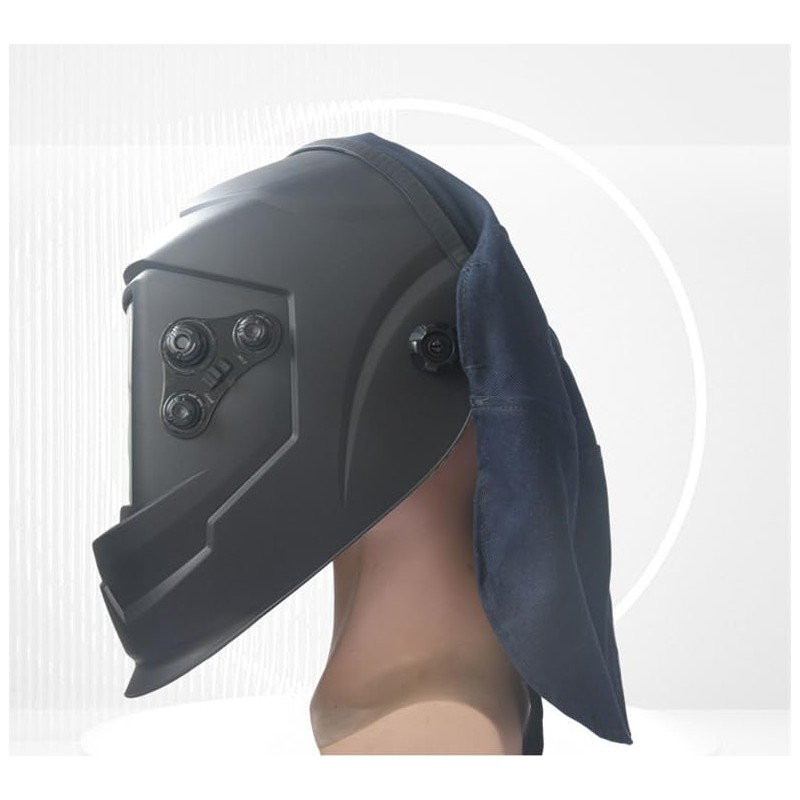 Welding Helmet Rear Extension Cover Helmet Neck Visor Anti Glare