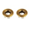 NSODOO Sink Cover Overflow Cover Brass Insert Hole Round Caps
