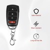 Universal Gate Remote Control 433MHz Multicode Duplicator with 4 Buttons