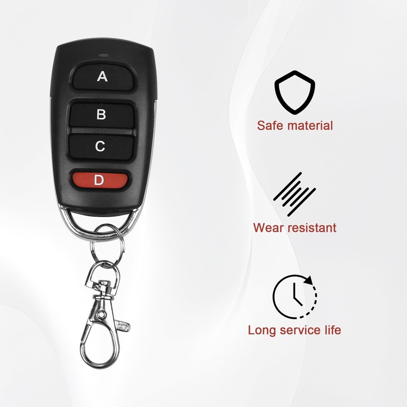 Universal Gate Remote Control 433MHz Multicode Duplicator with 4 Buttons