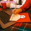 Louise Maelys 1.5 Inch Happy Mail Stickers 500 Pcs Lables