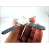 Jet International Blue Kyanite 4 Point Pyramid Generator Crystal Pyramid