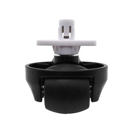 Hsupez Staubsaugroboter Zubeh?r, Vorderrad, Silent Wheel, Ger?uscharmes Vorderrad, Frontrad, Reifen, Rad, f1r Roborock Kehrmaschine S65/S55 Max/S65 Pure/S7/S8/T7S/T8/G10/G20 Universalrad (Schwarz)