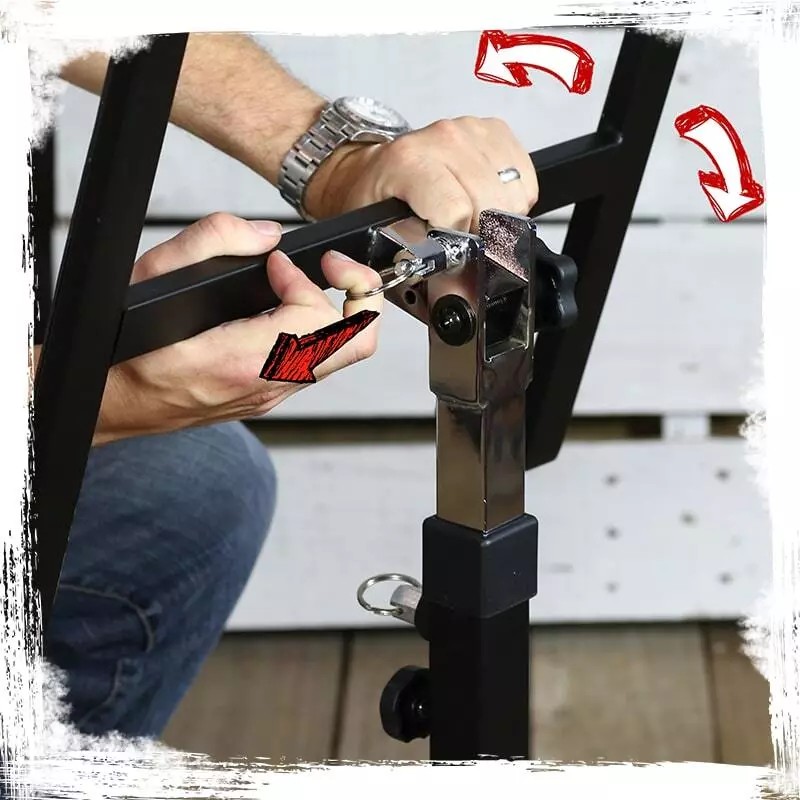 Griffin Studio Mixer Stand DJ Cart by GRIFFIN | Rolling