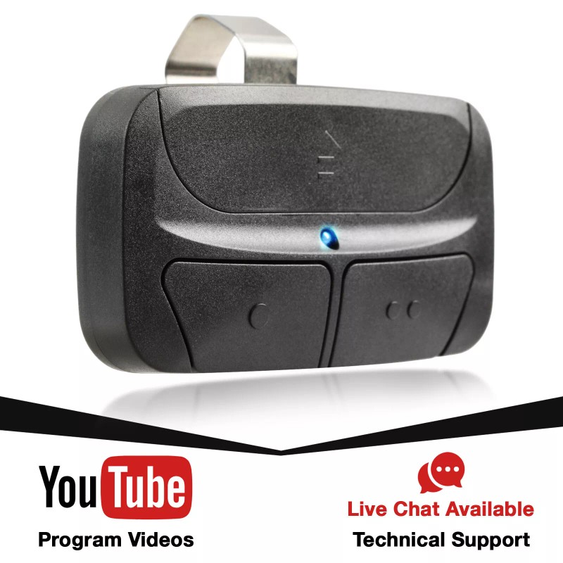 NAR 2 For 375UT LiftMaster Universal Garage Door Remote 375LM