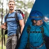 Vigorport Backpack Chest Strap Add on, Elastic Backpack Sternum Strap,