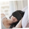 TOVINANNA 50pcs Disposable Blackout Eye Mask for Sleeping Adjustable Silk