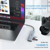 atolla USB C HUB, 7 en 1 Adaptador USB C