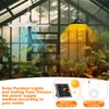 Grinsvalley Solar Chicken Coop Fan and Light Kit, 15W Powerful