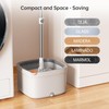 KZKR Spin Mop and Bucket Set with Self Separation Dirty