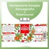 Organic Ashwagandha KSM-66 Rose Root 5 Times per Day 1200