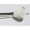 TWDRTDD G10Q 4-Pin Tube Light Socket,Ceramics 4-Pin G10Q Base Socket
