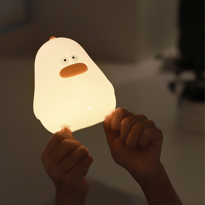 LED Night Light Interesting Chicken Pat Light USB Charging Baby