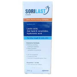New Sorilast Intensive Moisturising Cream 150gm