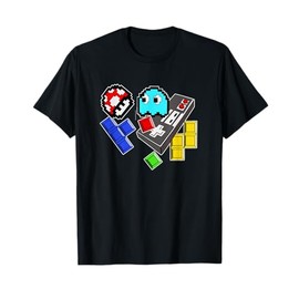 Retro Gaming Superheroes of My Childhood for Retro Gamers T-Shirt