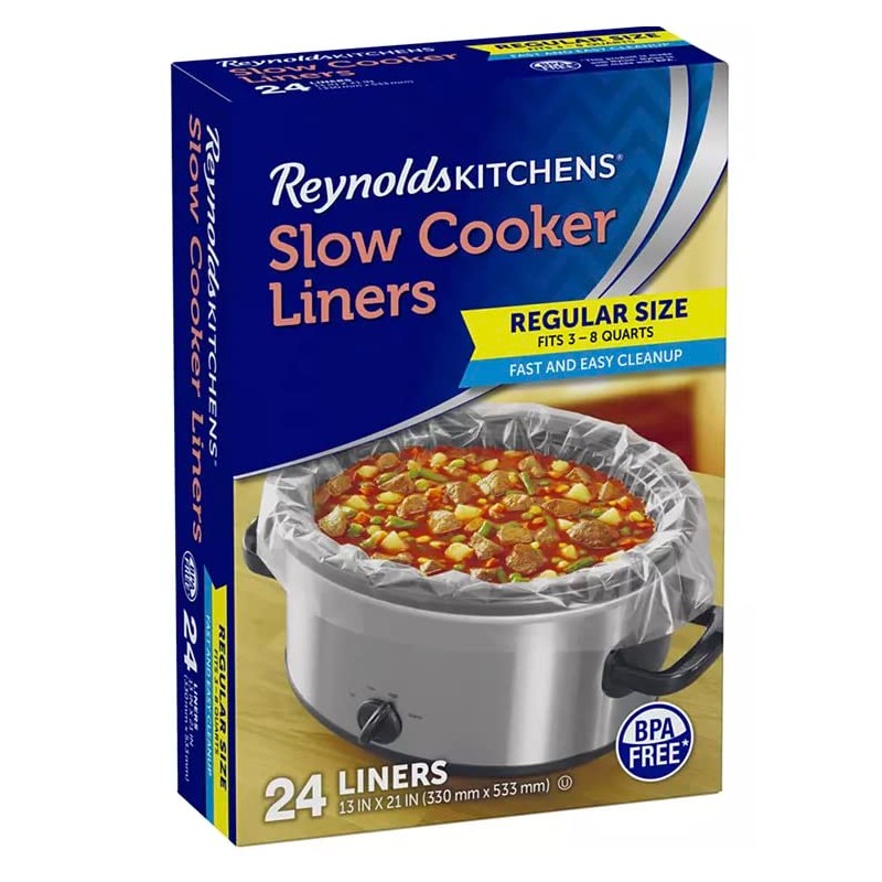 Reynolds Slow Cooker Liners, 24 Pack
